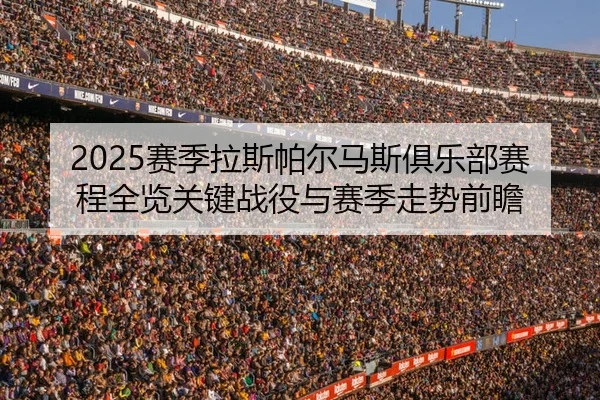 2025赛季拉斯帕尔马斯俱乐部赛程全览关键战役与赛季走势前瞻